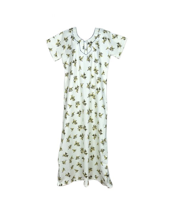 women's night dress made of soft cotton